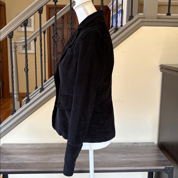 Vintage Wet Seal Corduroy Gray/Black Blazer Size Small - Picture 3 of 14